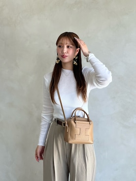 「IACUCCI（イアクッチ）のアイテム」を使った、ayaさん（レディース・161cm）の夏コーディネート