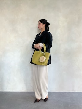 「アイテム（その他小物）」を使った、ayaさん（レディース・161cm）の秋コーディネート