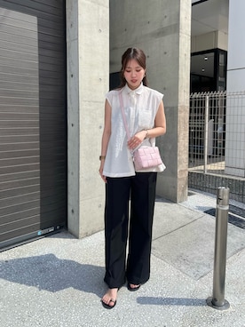 「IACUCCI（イアクッチ）のアイテム」を使った、ayaさん（骨格ウェーブ・レディース・161cm）の夏コーディネート