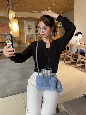 「アイテム（その他小物）」を使った、ayaさん（レディース・161cm）の秋コーディネート
