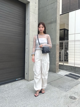 「IACUCCI（イアクッチ）のアイテム」を使った、ayaさん（骨格ウェーブ・レディース・161cm）の春コーディネート