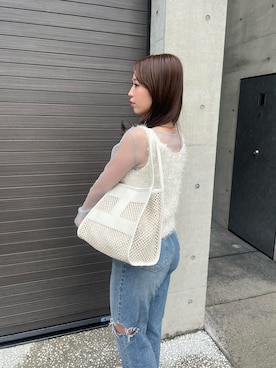 「IACUCCI（イアクッチ）のアイテム」を使った、ayaさん（骨格ウェーブ・レディース・161cm）の春コーディネート