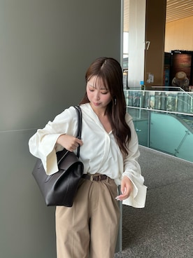 「IACUCCI（イアクッチ）のアイテム」を使った、ayaさん（レディース・161cm）の秋コーディネート