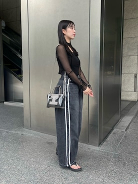「IACUCCI（イアクッチ）のアイテム」を使った、ayaさん（骨格ウェーブ・レディース・161cm）の夏コーディネート