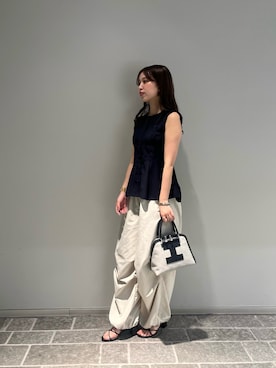 「IACUCCI（イアクッチ）のアイテム」を使った、ayaさん（骨格ウェーブ・レディース・161cm）の春コーディネート