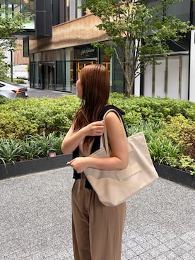 「IACUCCI（イアクッチ）のアイテム」を使った、ayaさん（レディース・161cm）の夏コーディネート