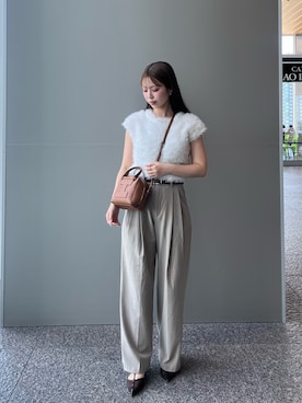 「IACUCCI（イアクッチ）のアイテム」を使った、ayaさん（レディース・161cm）の夏コーディネート