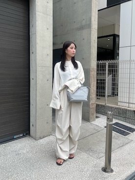 「IACUCCI（イアクッチ）のアイテム」を使った、ayaさん（骨格ウェーブ・レディース・161cm）の夏コーディネート