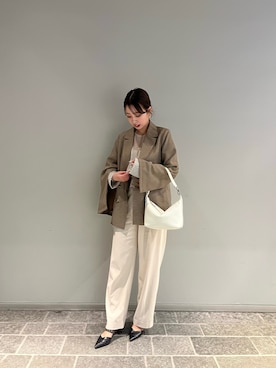 「IACUCCI（イアクッチ）のアイテム」を使った、ayaさん（骨格ウェーブ・レディース・161cm）の春コーディネート
