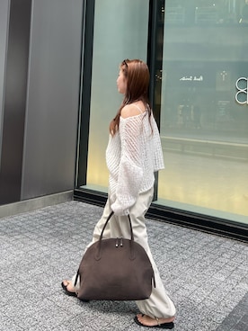 「IACUCCI（イアクッチ）のアイテム」を使った、ayaさん（レディース・161cm）の夏コーディネート