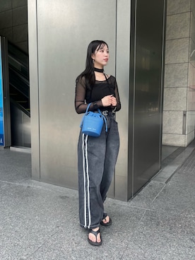 「IACUCCI（イアクッチ）のアイテム」を使った、ayaさん（骨格ウェーブ・レディース・161cm）の春コーディネート