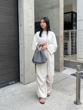 「IACUCCI（イアクッチ）のアイテム」を使った、ayaさん（骨格ウェーブ・レディース・161cm）の夏コーディネート