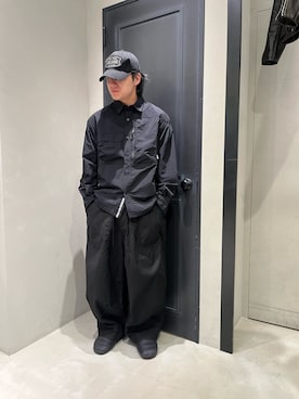 森康雄さん（メンズ・178cm）の秋コーディネート