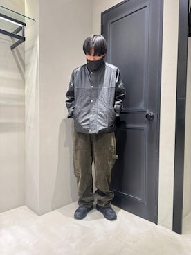 森康雄さん（骨格ナチュラル・メンズ・178cm）の秋コーディネート