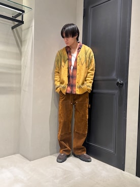 森康雄さん（骨格ナチュラル・メンズ・178cm）の秋コーディネート