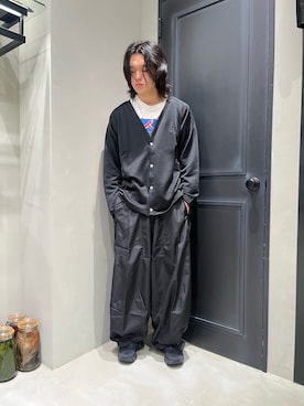 森康雄さん（メンズ・178cm）の秋コーディネート