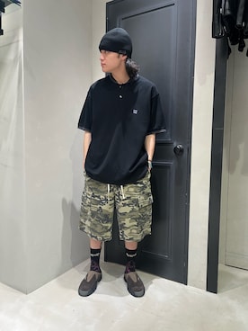 森康雄さん（骨格ナチュラル・メンズ・178cm）の夏コーディネート