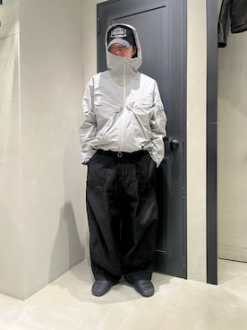 森康雄さん（メンズ・178cm）の秋コーディネート