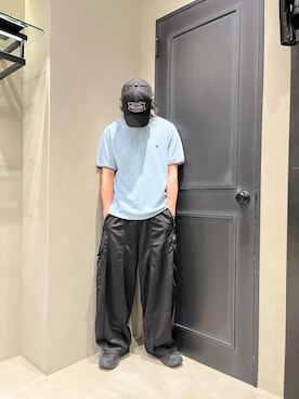 森康雄さん（骨格ナチュラル・メンズ・178cm）の夏コーディネート