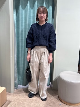 「ケーブル」｜jenanatsumiさん（レディース・159cm）の秋コーディネート