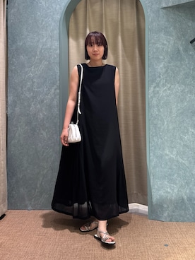 「2wayワンピース」｜jenanatsumiさん（レディース・159cm）の夏コーディネート
