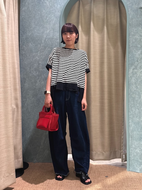 セール】【リバイバル】カーブデニムパンツ（デニムパンツ