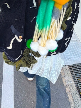 「ScoLar（スカラー）のアイテム」を使った、しゃけさん（レディース・152cm）の冬コーディネート