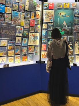 「HELLO.SANFRANCISCO（ハローサンフランシスコ）のアイテム」を使った、しゃけさん（レディース・152cm）の春コーディネート