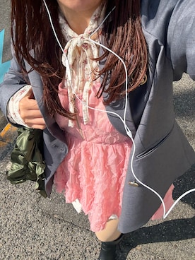 「tutuanna（チュチュアンナ）のアイテム」を使った、しゃけさん（レディース・152cm）の春コーディネート