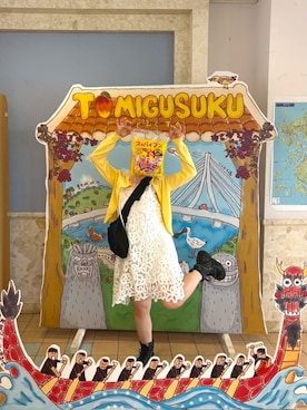 「アイテム（チュニック）」を使った、しゃけさん（レディース・152cm）の秋コーディネート