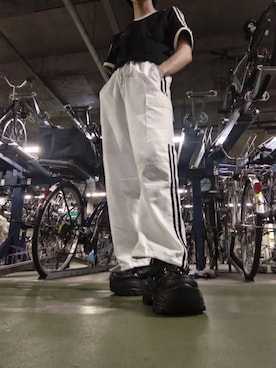 「YOSUKE（ヨースケ）のアイテム」を使った、くさもちさん（メンズ・170cm）の夏コーディネート