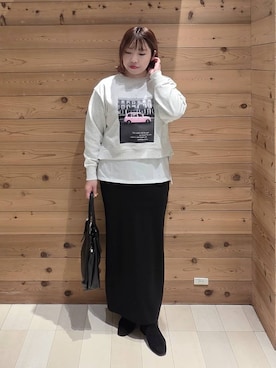 「アイテム（ワンピース/ドレス）」を使った、テソ子さん（レディース・162cm・30代）の秋コーディネート