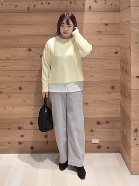 「アイテム（ハンドバッグ）」を使った、テソ子さん（レディース・162cm・30代）の冬コーディネート