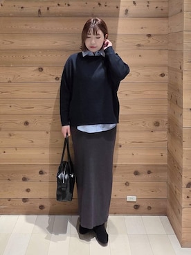 テソ子さん（レディース・162cm）の冬コーディネート