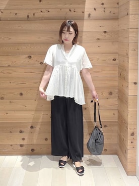 テソ子さん(レディース・162cm)の夏コーディネート