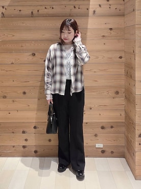 テソ子さん（レディース・162cm）の春コーディネート