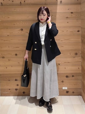 テソ子さん（レディース・162cm）の秋コーディネート