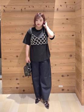 「アイテム（その他トップス）」を使った、テソ子さん（レディース・162cm・30代）の夏コーディネート