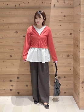 テソ子さん（レディース・162cm）の夏コーディネート
