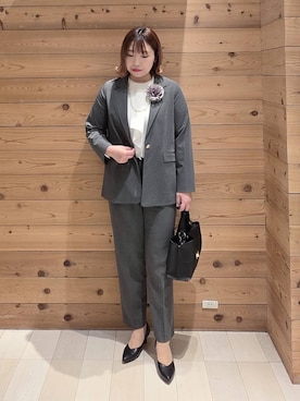 テソ子さん（レディース・162cm）の冬コーディネート