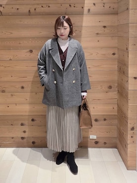 テソ子さん（レディース・162cm）の冬コーディネート