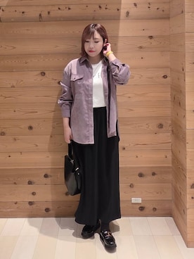 テソ子さん（レディース・162cm）の秋コーディネート