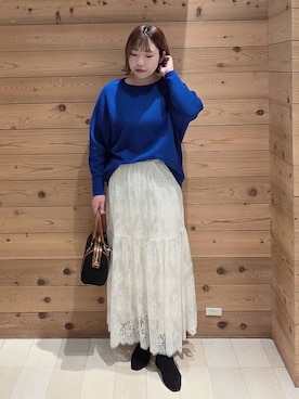 「アイテム（ワンピース/ドレス）」を使った、テソ子さん（レディース・162cm・30代）の秋コーディネート