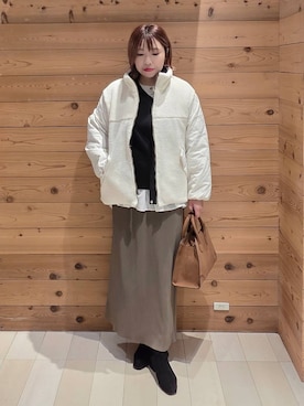 「アイテム（スウェット）」を使った、テソ子さん（レディース・162cm・30代）の秋コーディネート