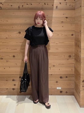 テソ子さん(レディース・162cm)の夏コーディネート