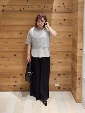 テソ子さん（レディース・162cm）の夏コーディネート