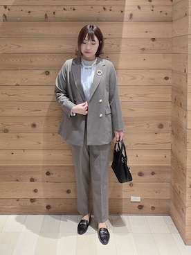 テソ子さん（レディース・162cm）の冬コーディネート