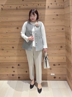 テソ子さん（レディース・162cm）の冬コーディネート