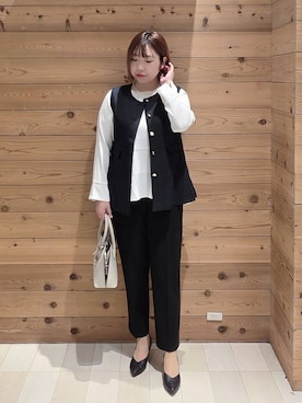 テソ子さん（レディース・162cm）の冬コーディネート