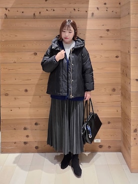 テソ子さん（レディース・162cm）の冬コーディネート